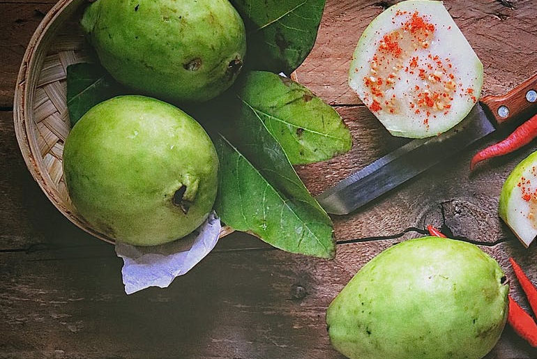 Guava is rich in, iron, phosphorus vitamins A, vitamin C, calcium, and minerals. When considering guava health benefits it's huge more than we thought.