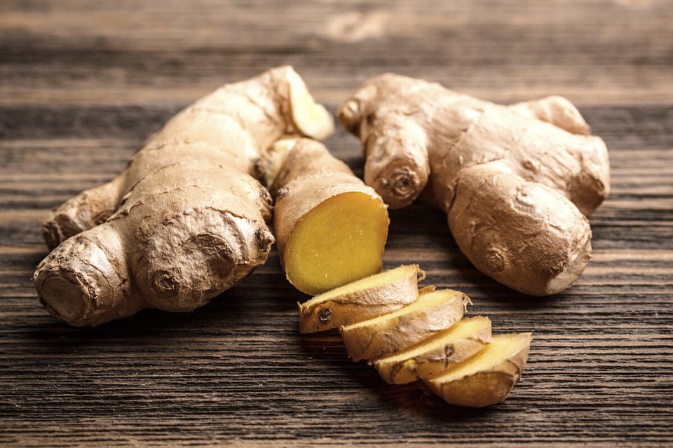 Ginger to relieve asthma
