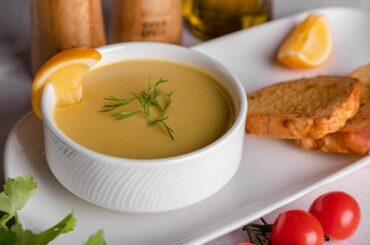 Banana soup, as you can guess, is made with bananas as its flagship ingredient. It is creamy and smooth in texture and has a slightly coconutty taste