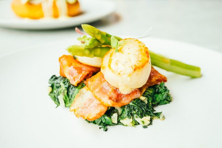 Easy homemade Sous vide Scallops with lemon butter Sous vide scallops are indeed the perfect way to eat Scallops with the desired doneness. Scallops very easily get overcooked most of the time
