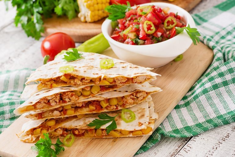 Can you freeze quesadillas? Yes, of course, you can easily freeze both cooked and uncooked quesadillas and use them later after reheating.