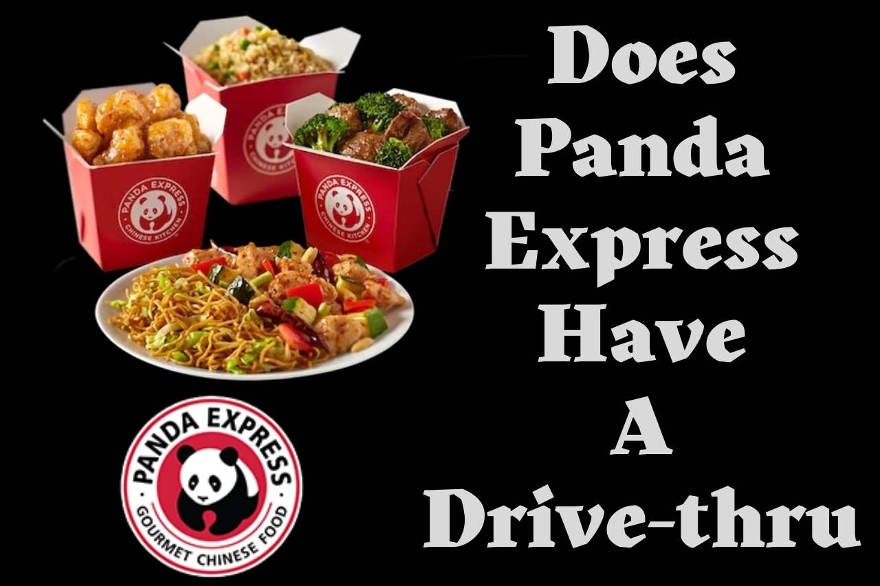 does panda express have a drive thru