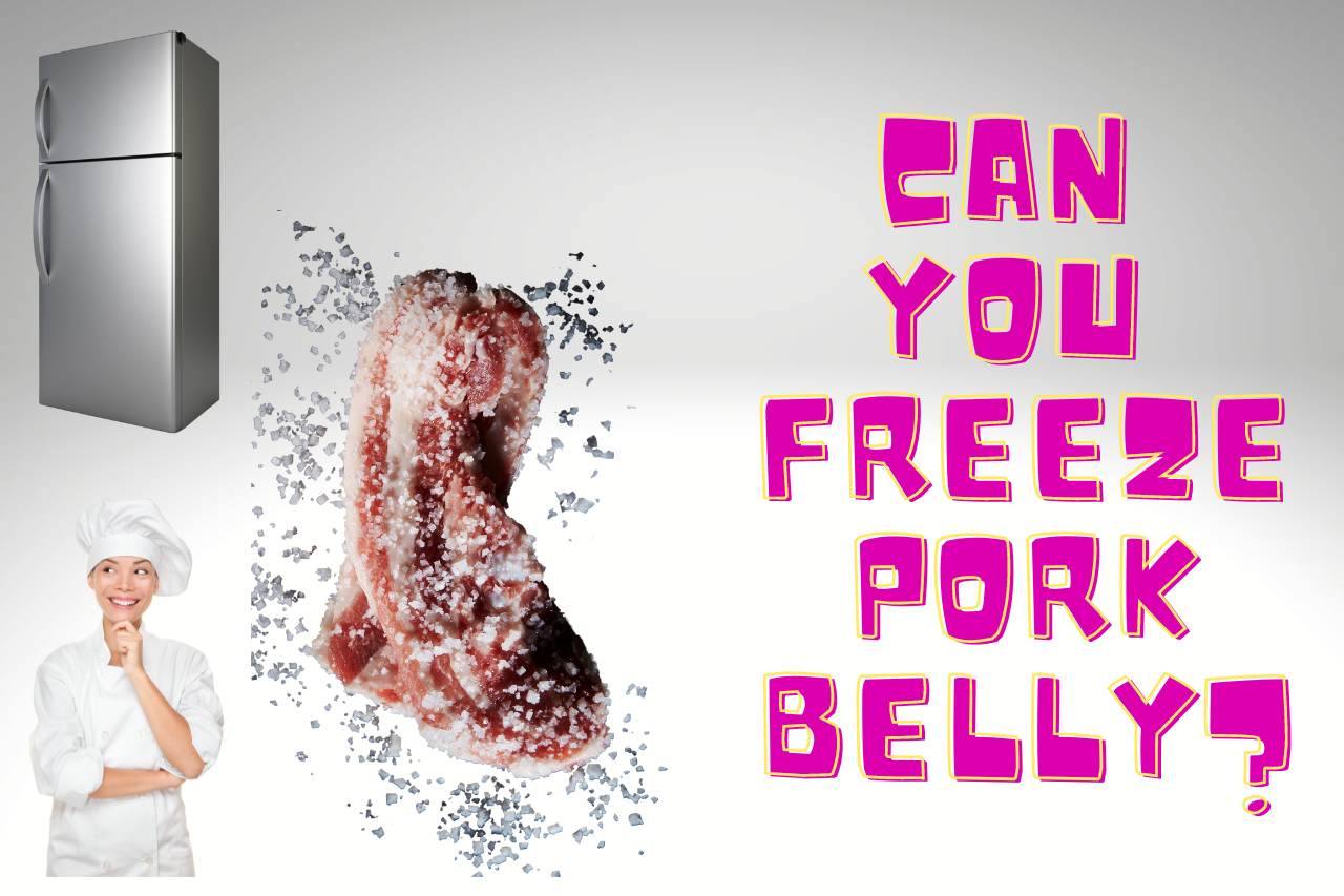 Can You Freeze Pork Belly? A pig's belly could be frozen. Both the influence on flavor and the effect on consistency are negligible........