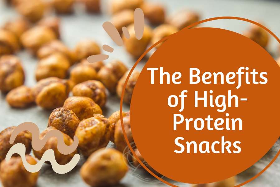 The benefit of high protein snacks- Reduce the hunger inducing hormone and keeps full for a longer period.